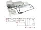 BluePrint Engines LS Swap Rear Sump Oil Pan Kit; Natural (Universal; Some Adaptation May Be Required)