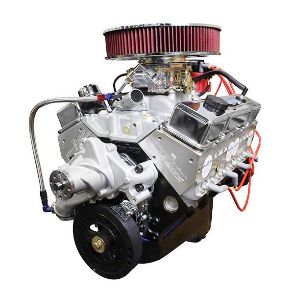 Blueprint Engines Ecklers Small Block Chevy 383 C I 436 Hp Deluxe Dressed Carbureted Crate