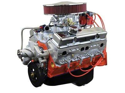 BluePrint Engines Small Block Chevy 400 C.I. 500 HP Deluxe Dressed Carbureted Crate Engine