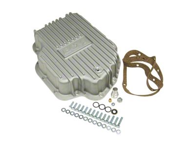 B&M TH-400 Hi-TEK Deep Heavy Duty Transmission Pan; Natural (73-75 Camaro)