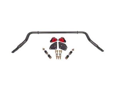 BMR Adjustable Front Sway Bar; 38mm; Black Hammertone (82-92 Camaro)