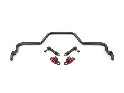 BMR Adjustable Rear Sway Bar; Black Hammertone (82-92 Camaro)