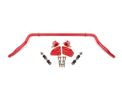 BMR Non-Adjustable Front Sway Bar; Red (82-92 Camaro)