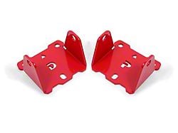 BMR Solid Engine Side Motor Mount Kit; Red (82-92 Camaro)