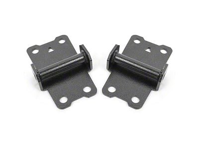 BMR Solid Lower Motor Mount Kit; Red (82-92 Camaro)