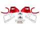 BMR Caster Camber Plates without Lockout Plates; Red (82-92 Firebird)