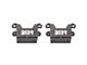 BMR Front Sway Bar Mounting Brackets; Black Hammertone (93-02 Firebird)