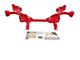 BMR K-Member without Motor Mounts; Pinto Rack Mount; Red (82-92 Firebird w/o OE Lower Control Arms)