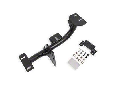 BMR 4L60E Transmission Torque Arm Relocation Crossmember; Black Hammertone (98-02 5.7L Firebird)