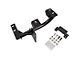 BMR 4L60E Transmission Torque Arm Relocation Crossmember; Black Hammertone (93-97 5.7L Firebird)