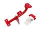 BMR 4L60E Transmission Torque Arm Relocation Crossmember; Red (98-02 5.7L Firebird)