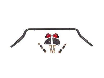 BMR Adjustable Front Sway Bar; 38mm; Black Hammertone (82-92 Firebird)