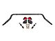 BMR Adjustable Front Sway Bar; 38mm; Black Hammertone (82-92 Firebird)