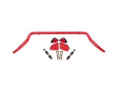 BMR Adjustable Front Sway Bar; 38mm; Red (82-92 Firebird)