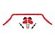 BMR Adjustable Front Sway Bar; 38mm; Red (82-92 Firebird)