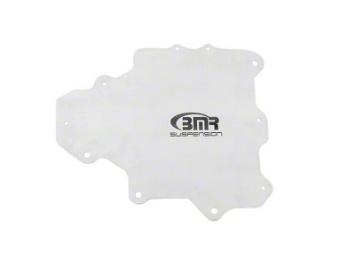 BMR Aluminum A/C Delete Panel; Bare with BMR Logo (93-02 Firebird)