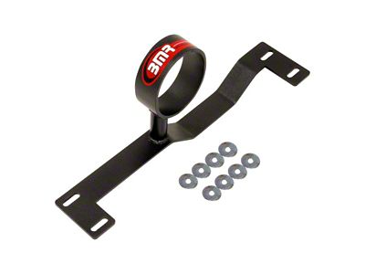 BMR Driveshaft Safety Loop; Black Hammertone (93-02 Firebird Coupe)