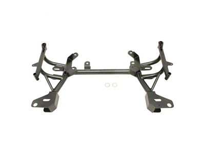 BMR K-Member with LS1 Motor Mounts; Standard Rack Mount; Black Hammertone (98-02 5.7L Firebird w/ Turbocharger)