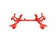 BMR K-Member with LS1 Motor Mounts; Standard Rack Mount; Red (98-02 5.7L Firebird w/ Turbocharger)