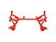 BMR K-Member without Motor Mounts; Standard Rack Mount; Red (93-02 Firebird)