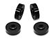 BMR Motor Mount Solid Bushing Upgrade Kit; Black Anodized (93-02 Firebird)