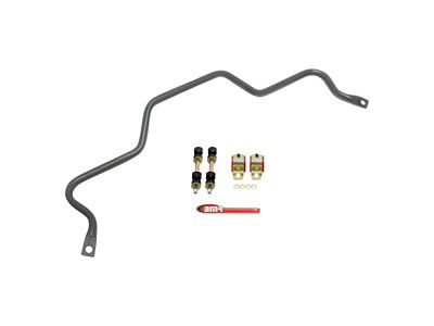 BMR Non-Adjustable Rear Sway Bar; 25mm; Black Hammertone (82-02 Firebird)