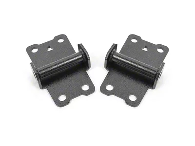 BMR Solid Lower Motor Mount Kit; Red (82-92 Firebird)