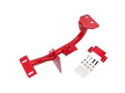 BMR T-56 Transmission Torque Arm Relocation Crossmember; Red (98-02 5.7L Firebird)