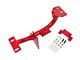 BMR T-56 Transmission Torque Arm Relocation Crossmember; Red (98-02 5.7L Firebird)