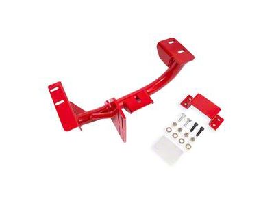 BMR T-56 Transmission Torque Arm Relocation Crossmember; Red (93-97 5.7L Firebird)