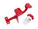 BMR TH350 Transmission Torque Arm Relocation Crossmember; Red (98-02 5.7L Firebird)