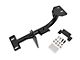 BMR TH400 Transmission Torque Arm Relocation Crossmember; Black Hammertone (98-02 5.7L Firebird)