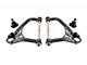 BMR Pro-Touring Non-Adjustable Lower Control Arms with Tall Ball Joints; Delrin Bushings; Black Hammertone (68-74 Chevy II, Nova)