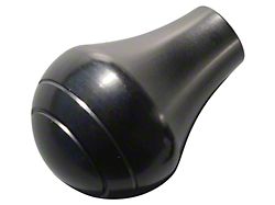 Bob Drake Cowl Vent Knob; Black (37-40 Ford Car; 37-41 Ford Truck)