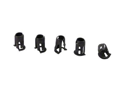 Bob Drake Emblem Barrel Clips; 1/8-Inch Stud Size; 5/32-Inch Hole Diameter (48-66 F1, F-100, F2, F-250, F3, F-350, F4)