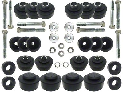 Body Mount Bushing and Hardware Kit (69-70 Impala Convertible)