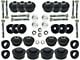 Body Mount Bushing and Hardware Kit (69-70 Impala Convertible)