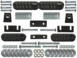 Body Mount Bushing and Hardware Kit (55-57 150 Sedan, 210 Sedan, Bel Air Sedan)