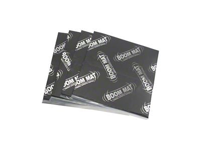 Boom Mat Damping Material - 12 x 12-1/2 2mm - 4.2 sq ft - 4 Sheets