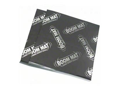 Boom Mat Damping Material - 12 x 12-1/2 2mm - 8.3 Sq Ft - 8 Sheets