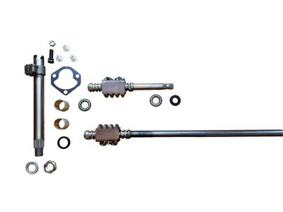 Borgeson Manual Steering Box Rebuild Kit; 16:1 Ratio (63-67 Corvette C2)