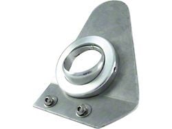 Borgeson 2-Inch Steering Column Floor Mount; Machined (55-57 150, 210, Bel Air, Nomad)