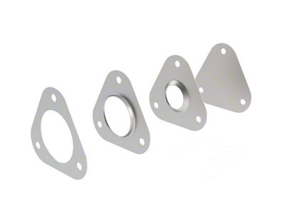 Borla Cat-Back Exhaust Block Off Plates (84-92 V8 Camaro)