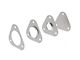 Borla Cat-Back Exhaust Block Off Plates (84-02 V8 Firebird)