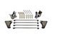 Bous Performance Front Four-Bar Suspension Kit; Stainless Polished (32-34 Ford Car, Ford Truck)