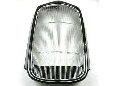 Bous Performance Grille Shell and Stainless Steel Grille Insert without Crank Hole (1932 Ford Car, Ford Truck)