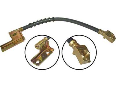 Brake Hose - Front - Disc Brakes - Right - 12-3/4 Long - Falcon 1968-1970, Comet 1968-1969