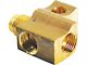 OPR Brake T Rear Connector - Rear - Brass - Ford Passenger