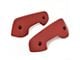 Arm Rest Pads; Red (66-67 Bronco)