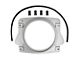 Instrument Cluster Bezel; Argent Silver (66-77 Bronco)